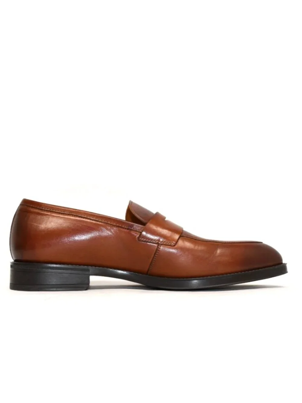 New! Magnanni Penny Loafer Shoes Cognac Size 11 US DD540 26219 44 EU